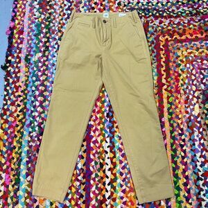 Gap Straight Khakis 100% Cotton Khaki Chinos size 0- excellent used condition